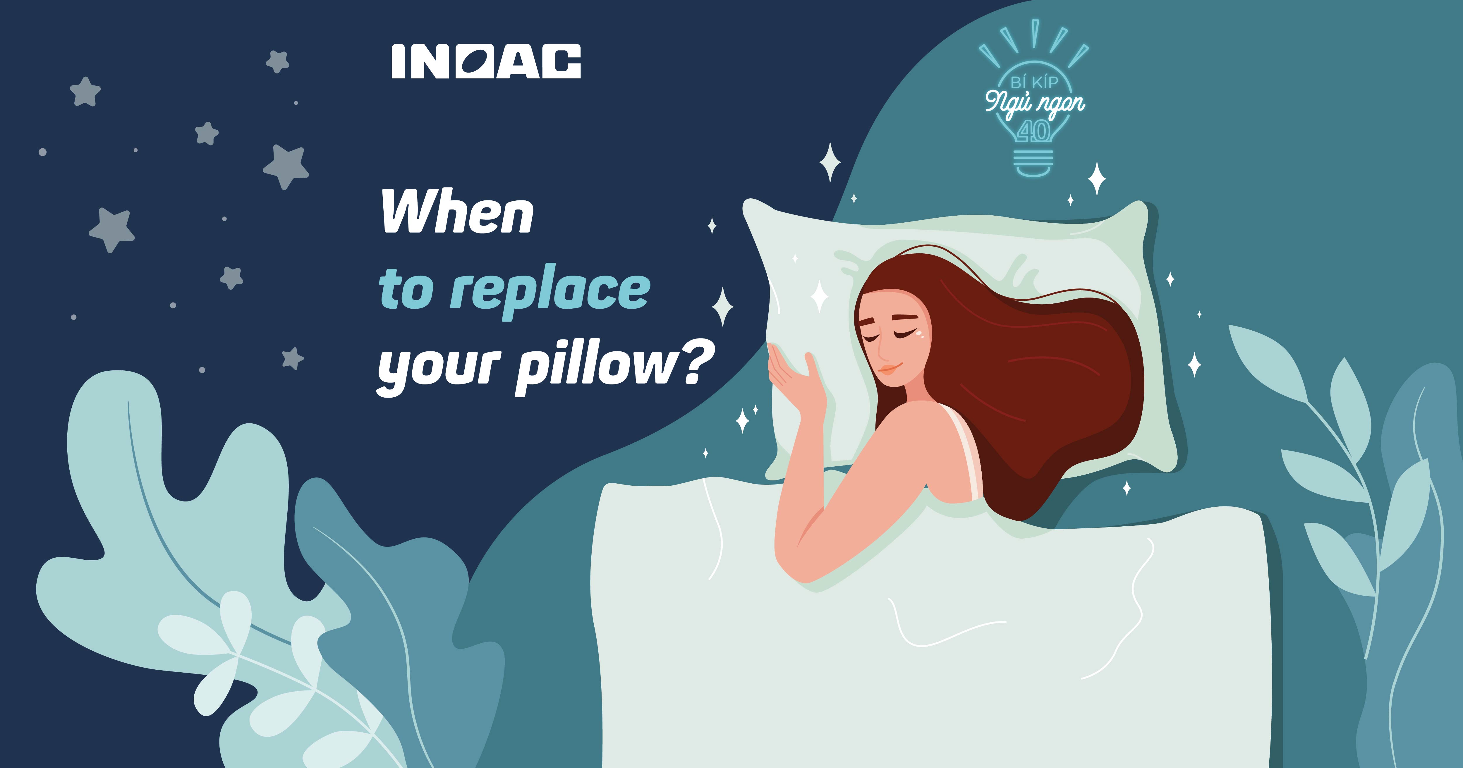 When to replace your pillows? INOAC LIVING