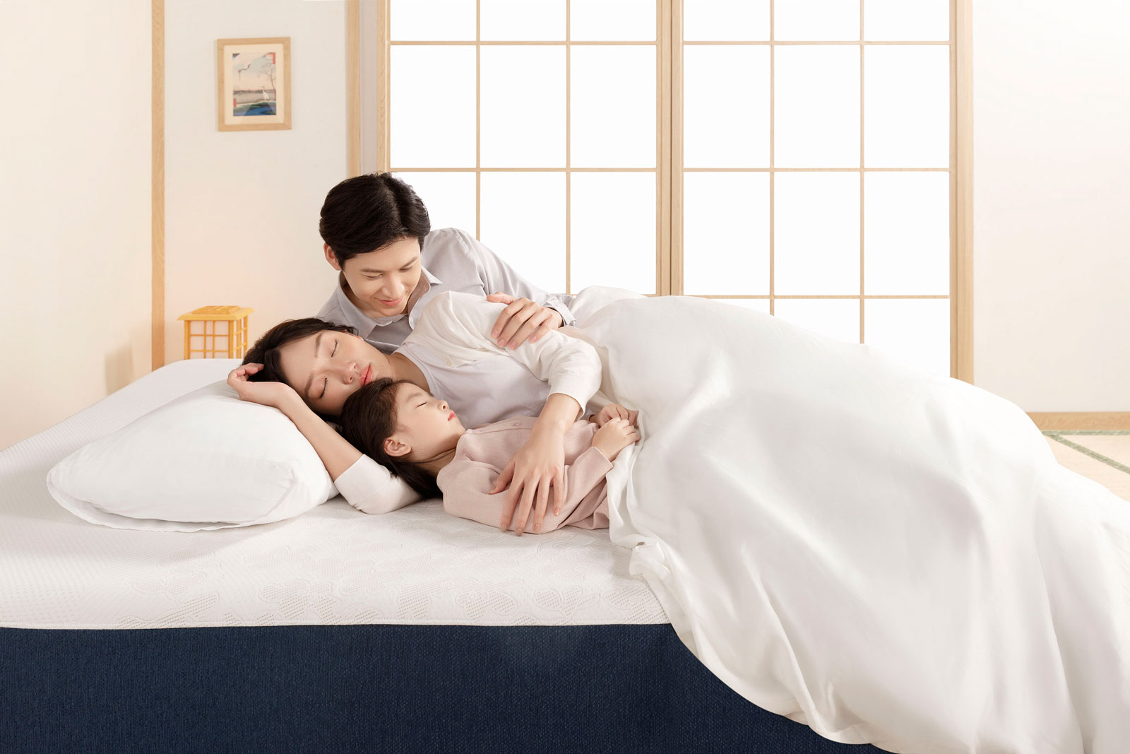 nệm Nhật Bản kích thước phù hợp với khung giường